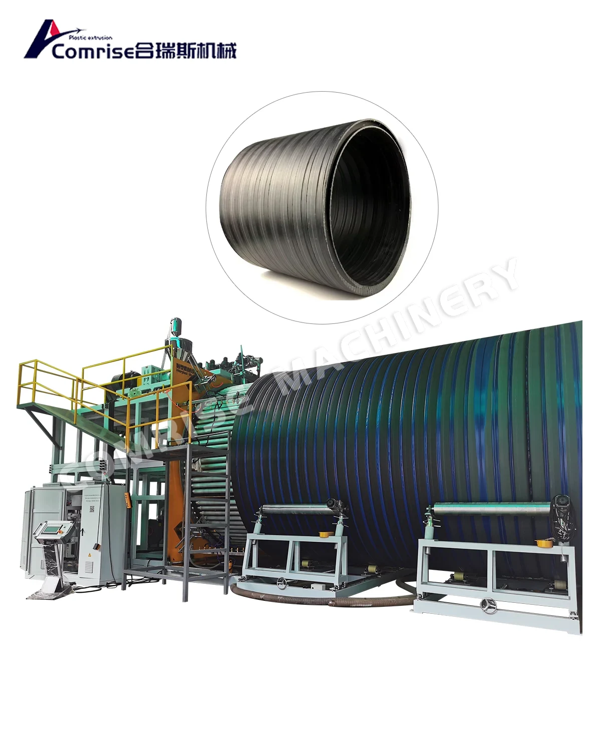 Máy ống cuộn tường rỗng