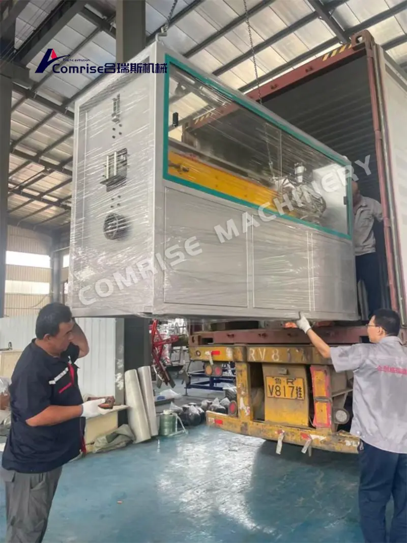 Máy ống PVC hiệu suất cao hướng tới Nam Mỹ Máy ống PVC hiệu suất cao hướng tới Nam Mỹ