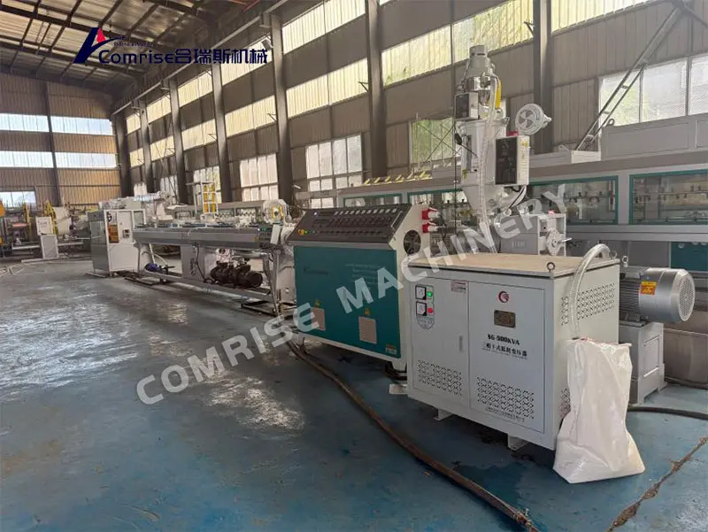 Máy ống tưới Comrise PE bắt đầu chạy thử Máy ống tưới Comrise PE bắt đầu chạy thử